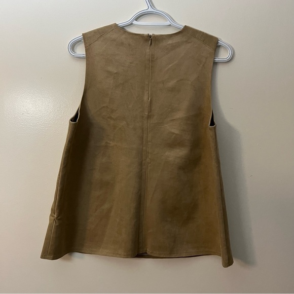 Aritzia BABATON suede top size:M - Picture 3 of 4